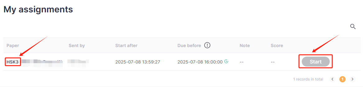 How to Complete the HSK Mock Exam Assigned by the Teacher (COM + Direct)(图4) How to Complete the HSK Mock Exam Assigned by the Teacher (COM + Direct)(图4)
