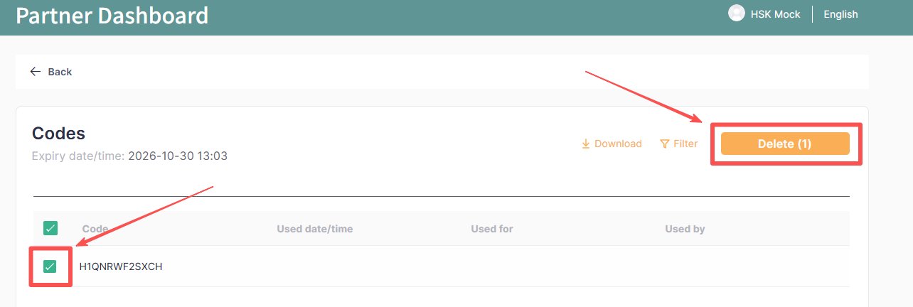 管理员如何生成HSK Mock兑换码(图7)