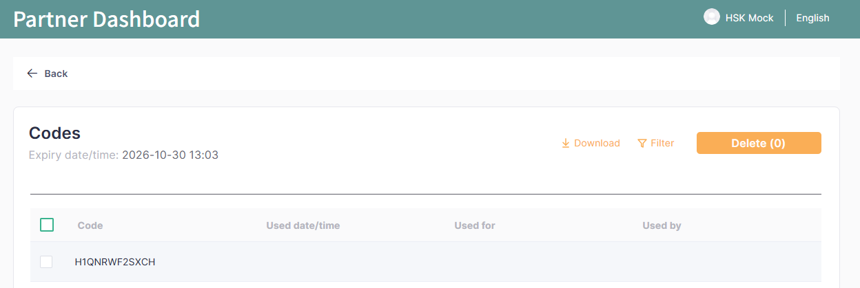 管理员如何生成HSK Mock兑换码(图5)